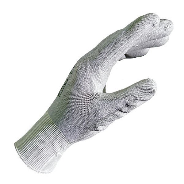 Safety gloves Spun Basic Grey