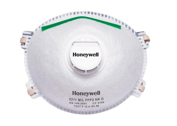 Honeywell 5211 M/L, premium respirator mask FFP2