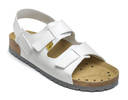 Footbed sandal, white, ESD