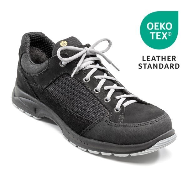 Black & Black air, safety shoe perforated S1