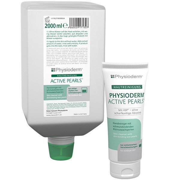 Physioderm Active Pearls, Nettoyant mains liquide